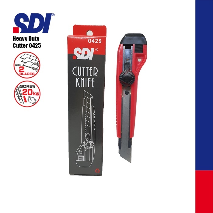 

CUTTER / PEMOTONG KERTAS / CUTTER BESAR / PISAU CUTTER SDI 0425