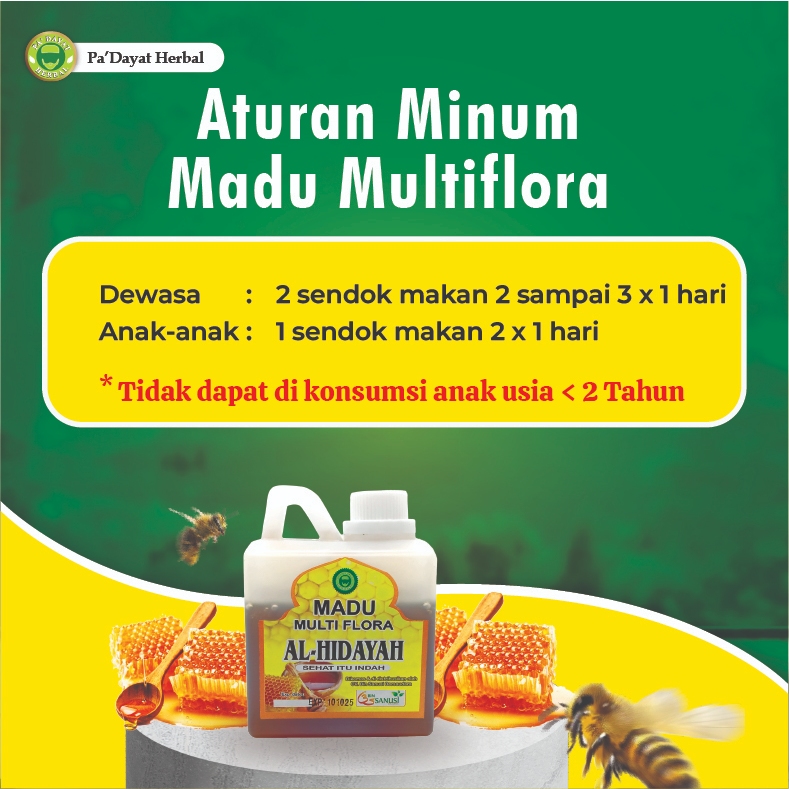 

Bny31 Madu Murni Multiflora/Madu Hutan Asli /Madu Al Hidayah / Madu Kesehatan / isi 500ml/PA'DAYAT