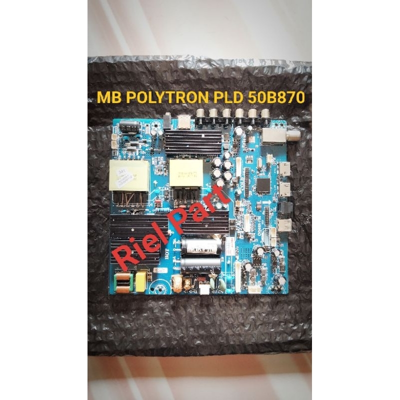 MB - MAINBOARD - MOBO MODULE MOTHERBOARD MESIN TV LED POLYTRON PLD50B870 - PLD 50B870