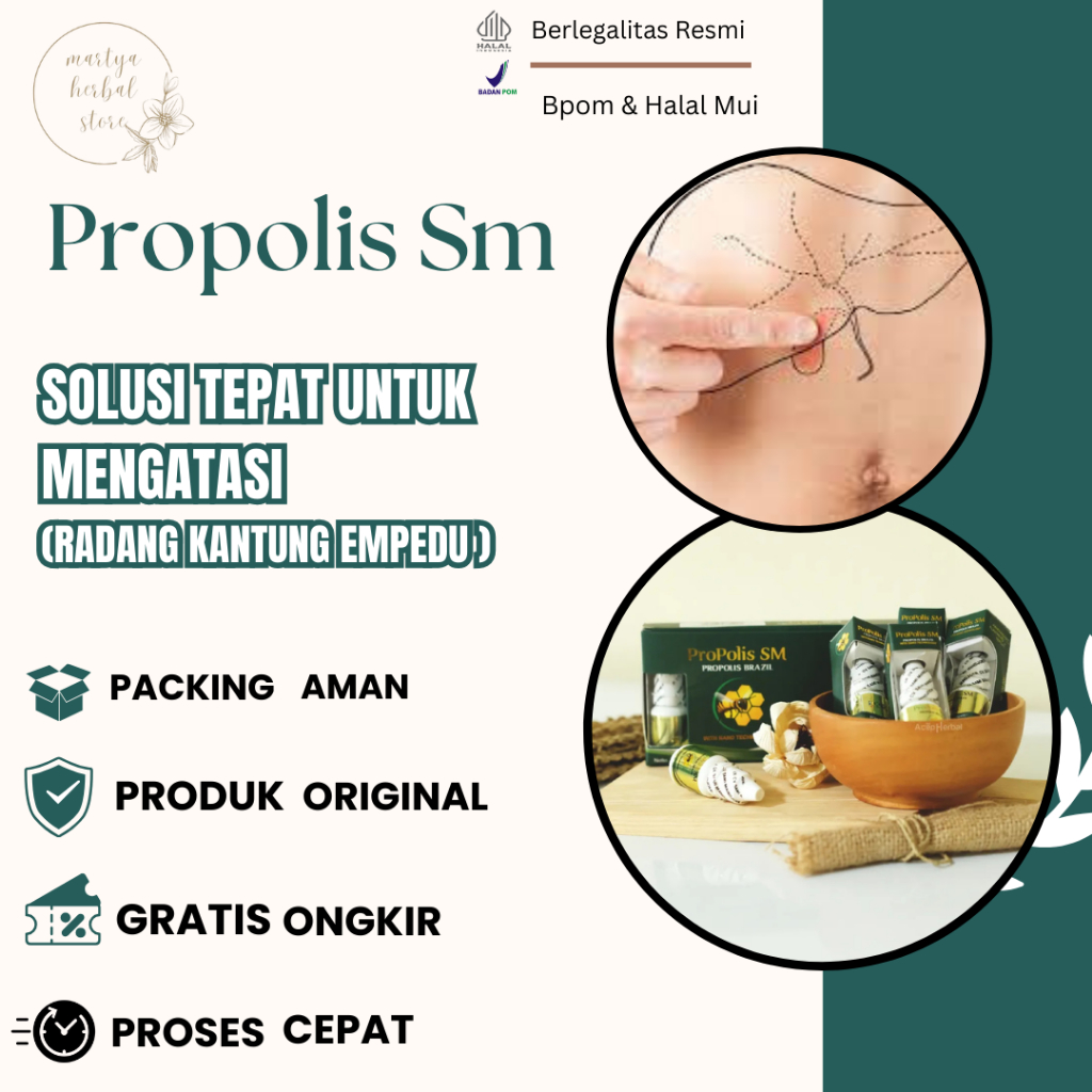Propolis Sm Obat Radang Kantung Empedu, Obat Herbal Sakit Empedu, Obat Robek Kantung Empedu, Obat Em