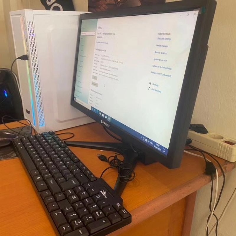 Pc fullset new gaming render core i5 GEN4+RAM 8+SSD 128+HDD 500+VGA Nvidia 4gb