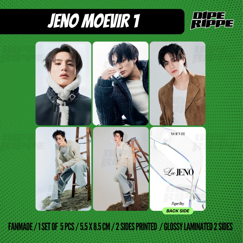 NCT PHOTOCARD - LEE JENO MOEVIR DREAM MAGAZINE