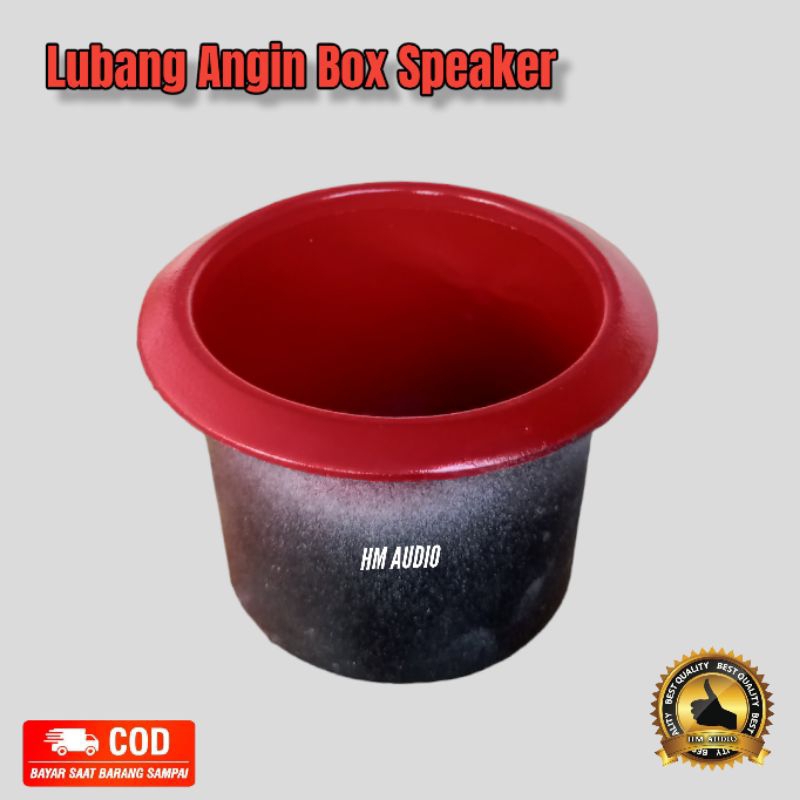 Lubang angin Box Speaker pendek Lubang hawa box speaker
