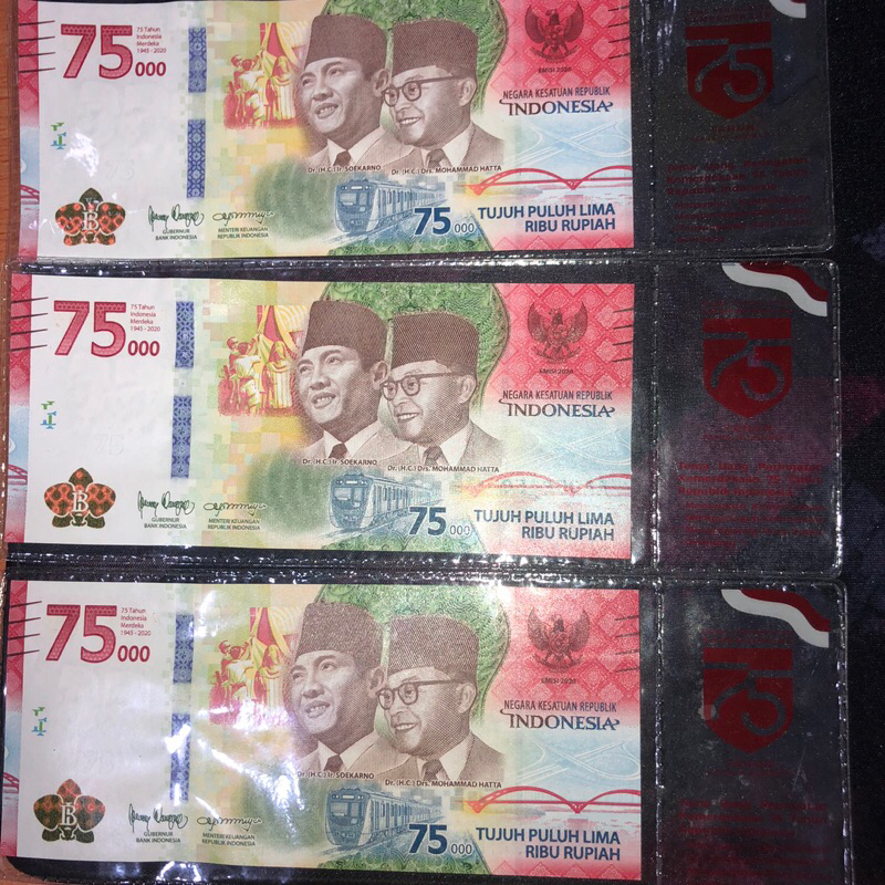 75 ribu rupiah