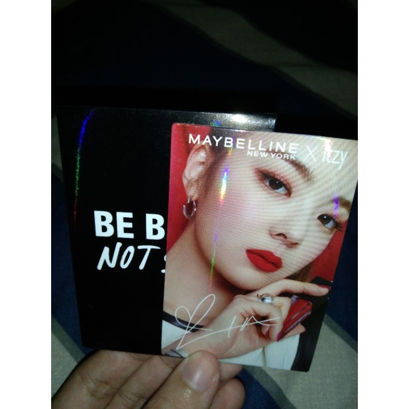 ITZY X MAYBELLINE PC LIA
