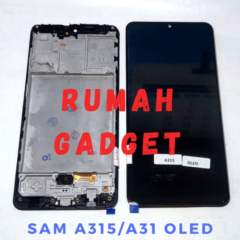 LCD SAMSUNG A31A315 FULL FRAME OLED FINGERPRINT OKE