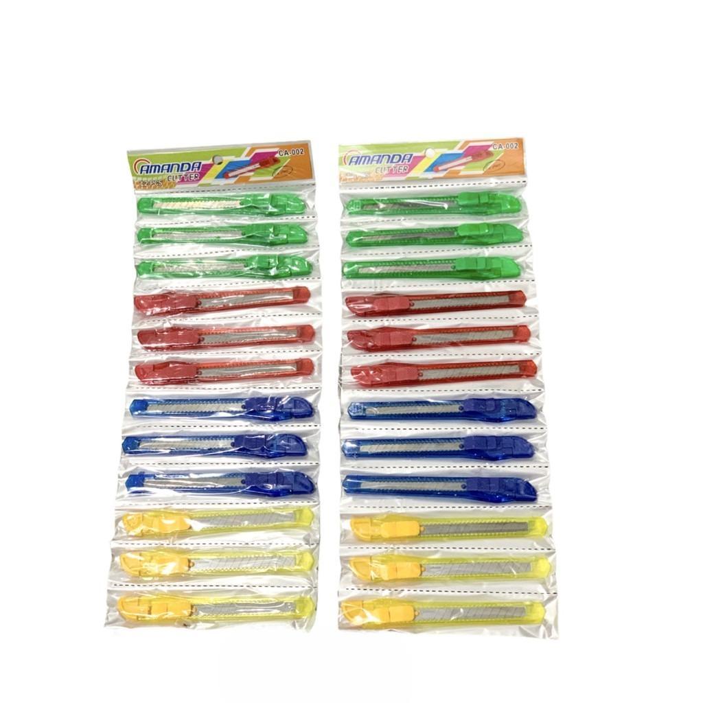 

Cutter/Pemotong Kertas/Pisau Cutter Plastik Kecil (Pcs)