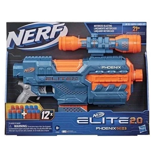 Nerf Elite 2.0 Phoenix CS 6 Motorized Blaster NRRE9962