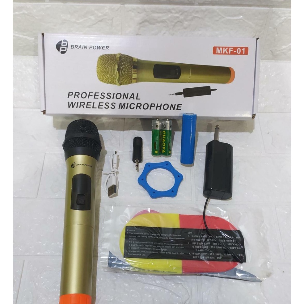 Mic Karaoke Wireless Single MKF1