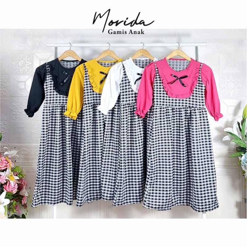kisd_official Gamis anak morida / gamis anak Korean style