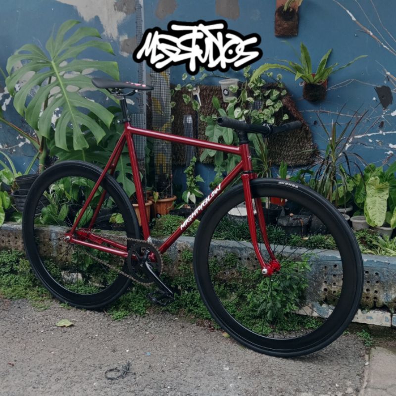 MGstudios . MG LIMITLESS fullbike + KS40. mighty glow studio . mightyglow fixie . sepeda fixie . fra