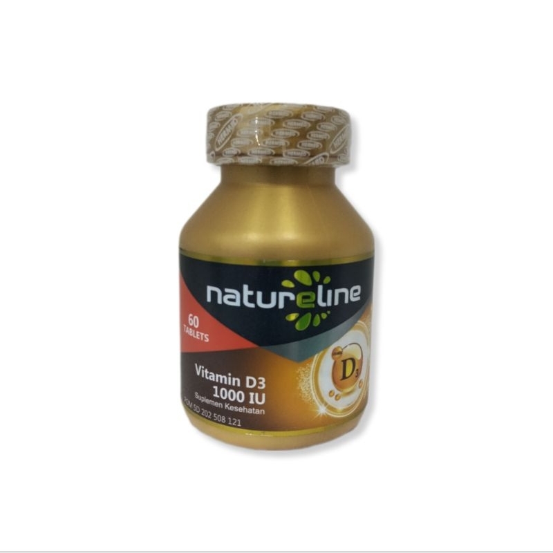 Natureline VITAMIN D3 1000 IU 60 Tablet