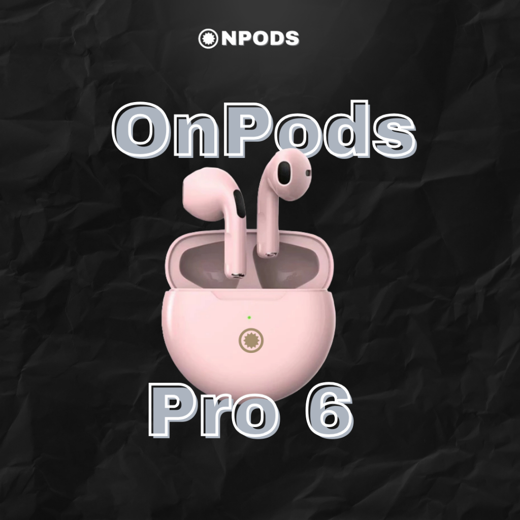 OnPods Pro 6 Pink Edition - TWS Headset Bluetooth