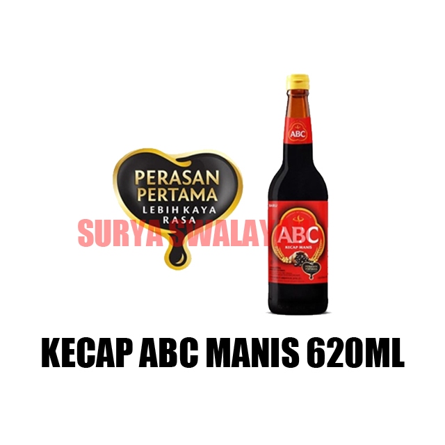 

Kecap ABC Manis Botol Kaca 620 ml