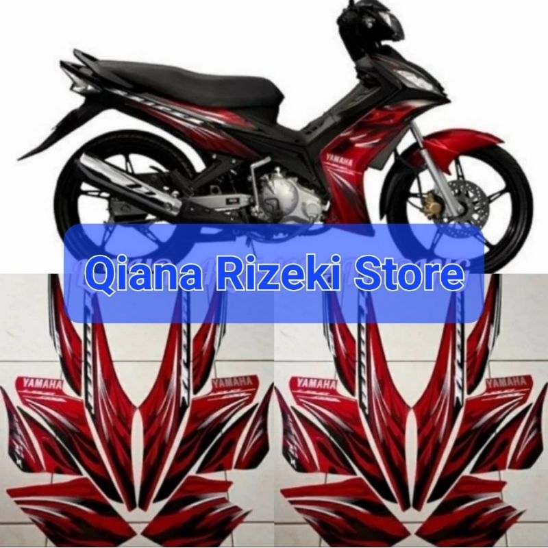 STIKER SETIKER JUPITER MX STRIPING BODY JUPITER MX 2008 2009