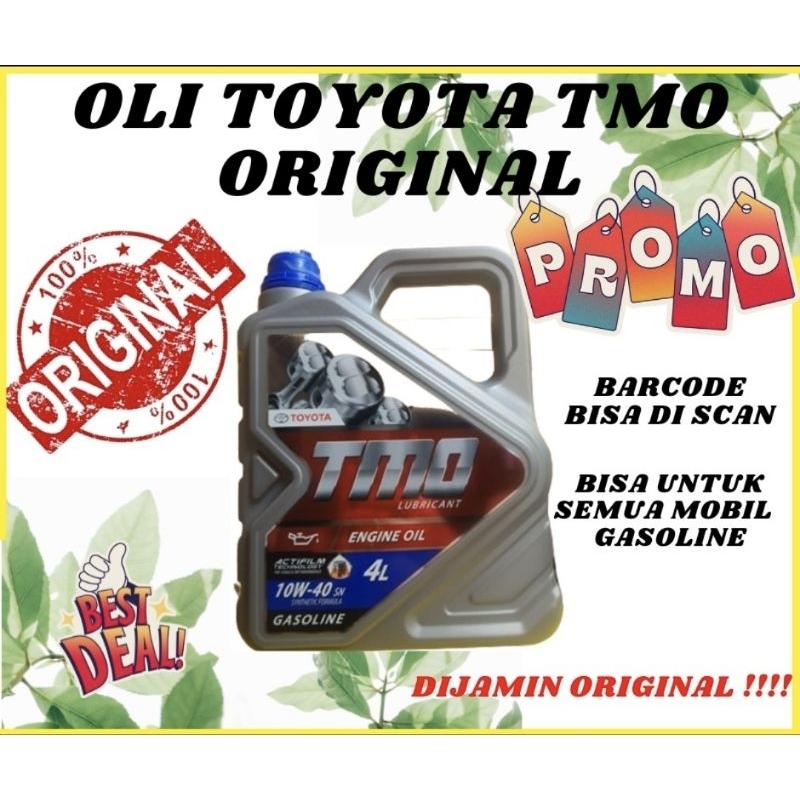 Oli Toyota TMO Original Barcode