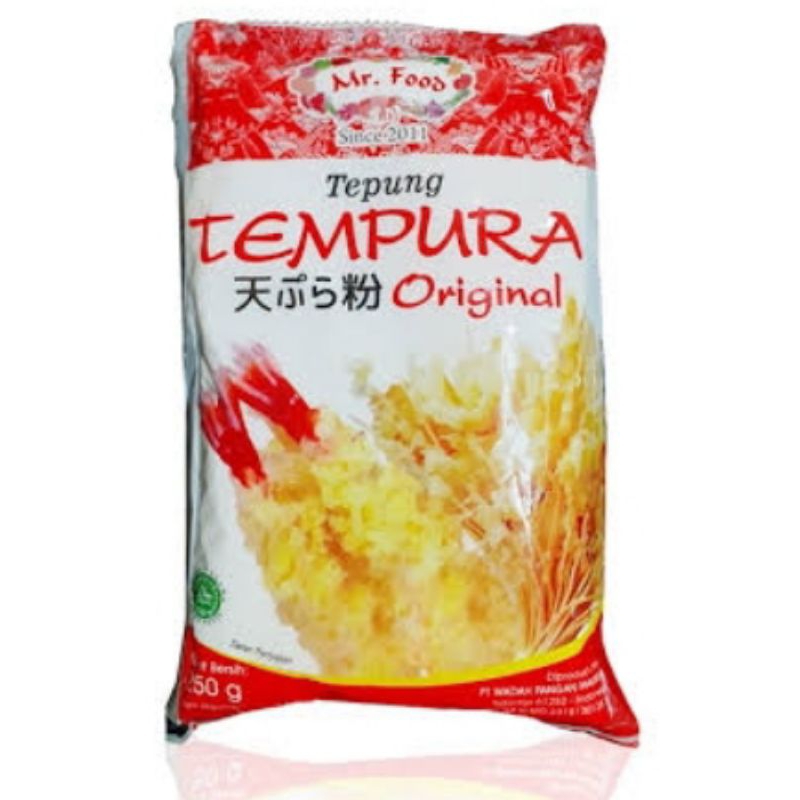 

Mr.Food tepung tempura 250gr halal, tepung jepang