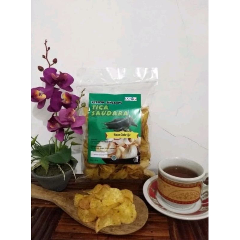 

keripik singkong rasa cabe ijo