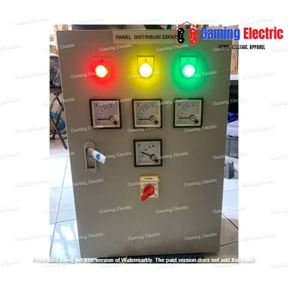 Panel distribusi 3 phase daya 23.000VA/23KVA Custom 3