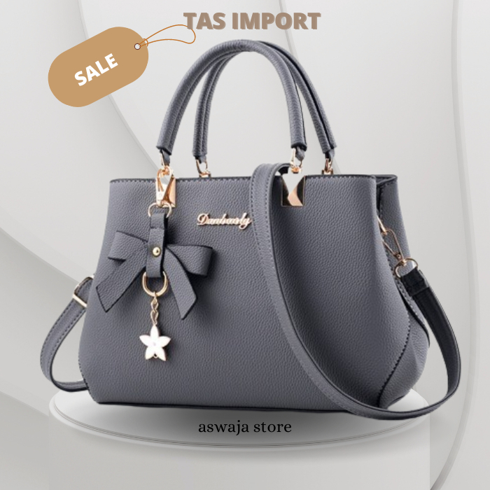 RY31043 Tas kerja wanita elegan import kantoran guru mewah staylish ibu bu pesta kondangan pengajian