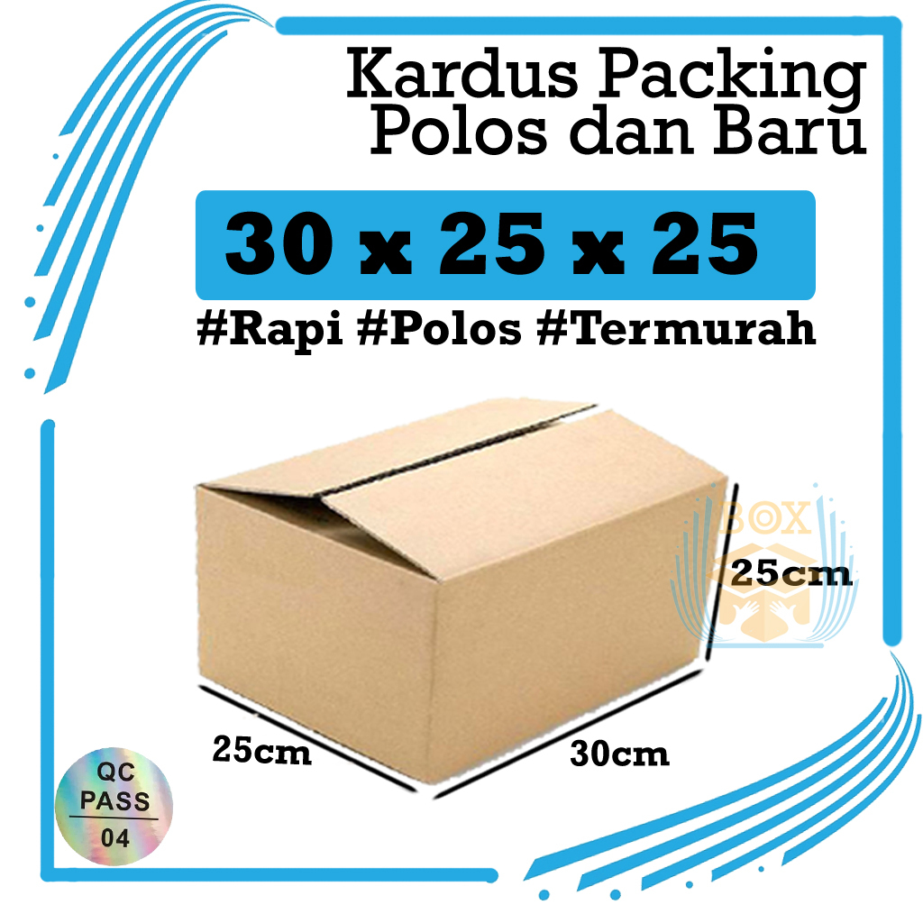 

Box Packing 30x25x25 Bahan Kraft
