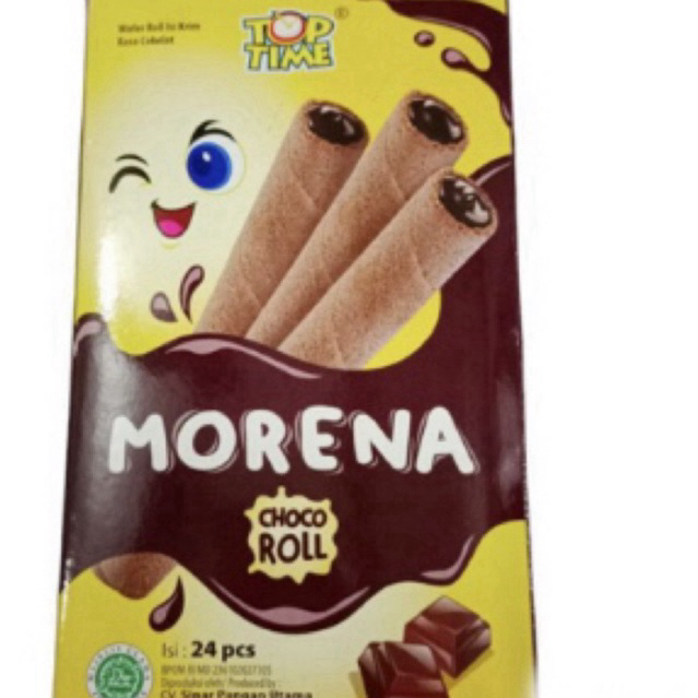 

TOPTIME Morena waffle roll isi 24pc