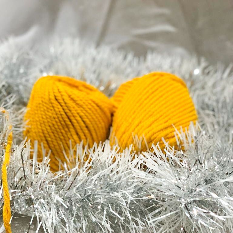 Tali Katun Macrame 3MM WARNA KUNING