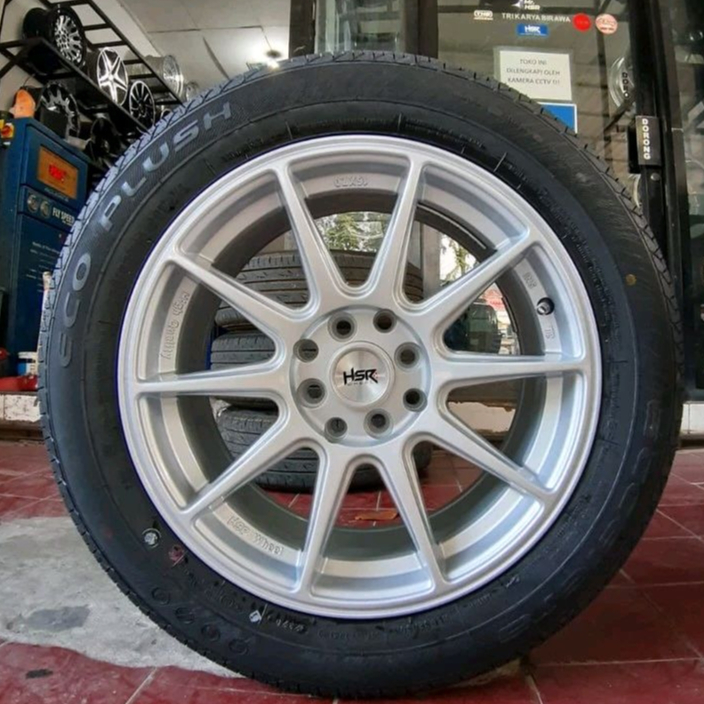 Paket Velg dan Ban R16 Honda Brio, Calya Sigra, Vios, Agya, Sirion HSR Shinjuku + ban Accelera