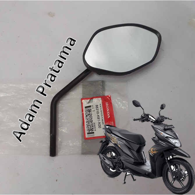 Kaca Spion Kanan Beat Street 88210-K81-N30 Spion Beat Street Sebelah Kanan Ori Honda AHM