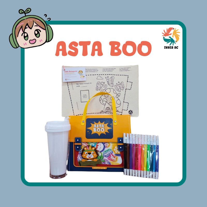 

Media Pembelajaran Asta Boo, Tumblr, Tempat Minum, Kertas Daur Ulang, Tas Lucu, Mewarna, Mainan Anak