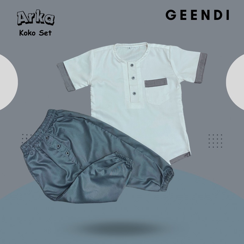 Arka Setelan koko Anak 2 tahun koko Set Celana Joger