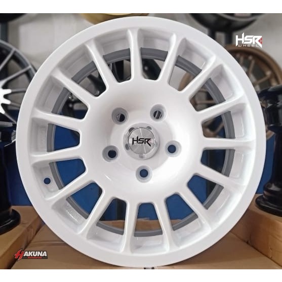 Velg odel Rally HSR TAKASAKI R15 Lubang 5 Buat Ertiga,Innova,Grandmax,Luxio