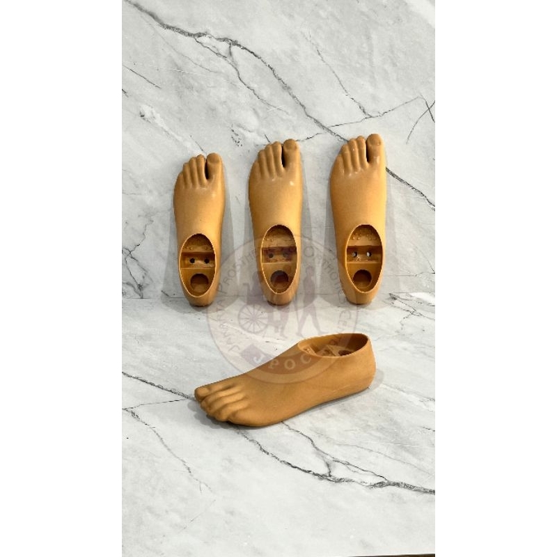 telapak kaki palsu single axis 2 lubang