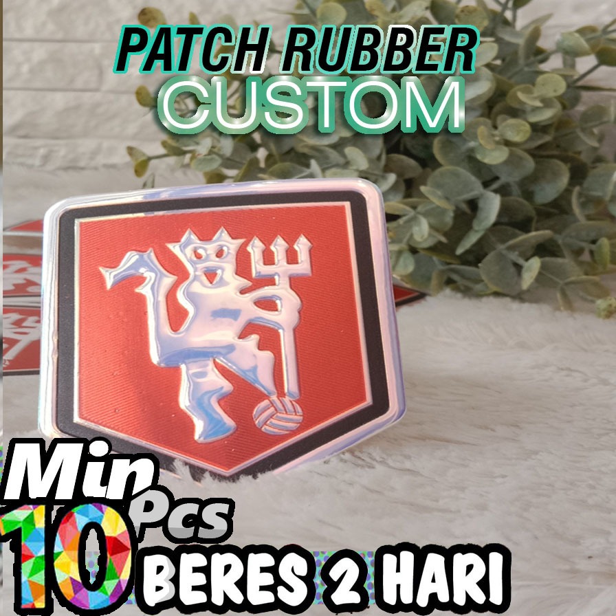 Pusatnya label Patch Jersey custom 3d