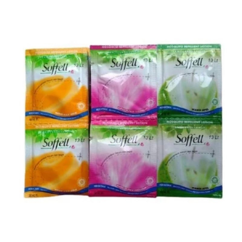 soffell sachet anti nyamuk