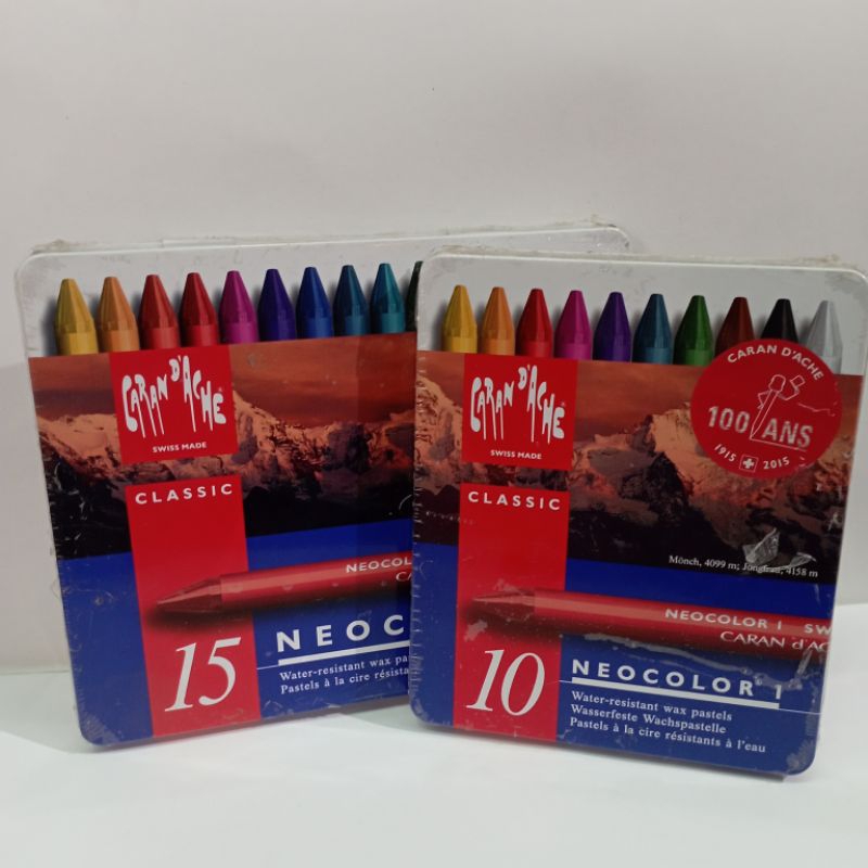 

CARAN D'ACHE NEOCOLOR I CLASIK 10 dan 15 / pcs
