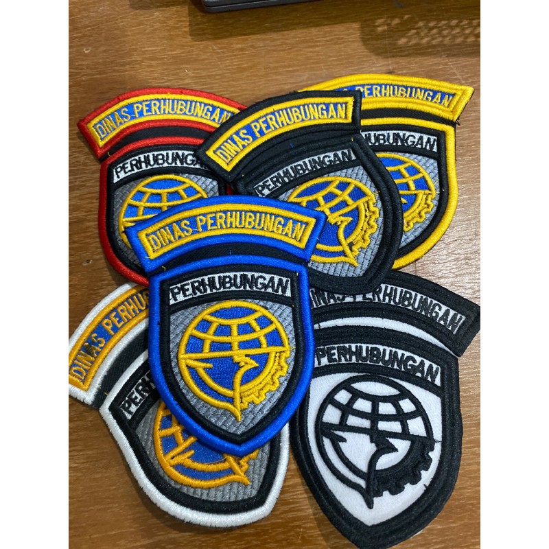 Logo dishub Bordir timbul