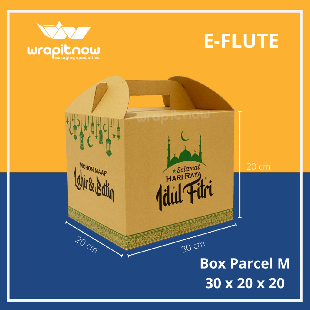 

Box Parcel 30x20x20 Dus Parcel Lebaran Hari Raya Hampers Besar Dus Sembako Dus Hadiah Doorprize