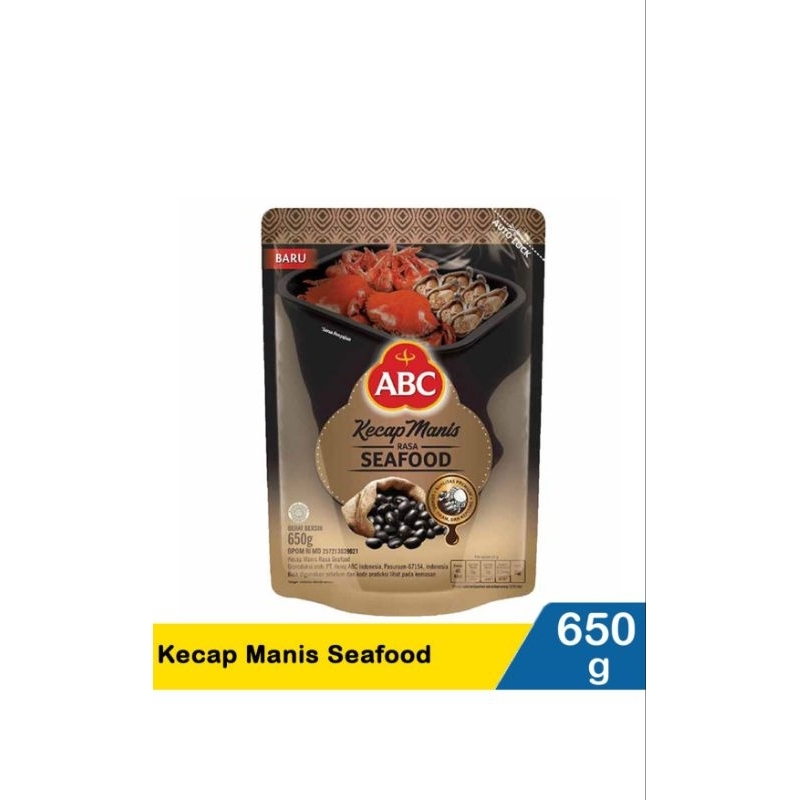 

Kecap ABC kecap manis rasa sea food 650g