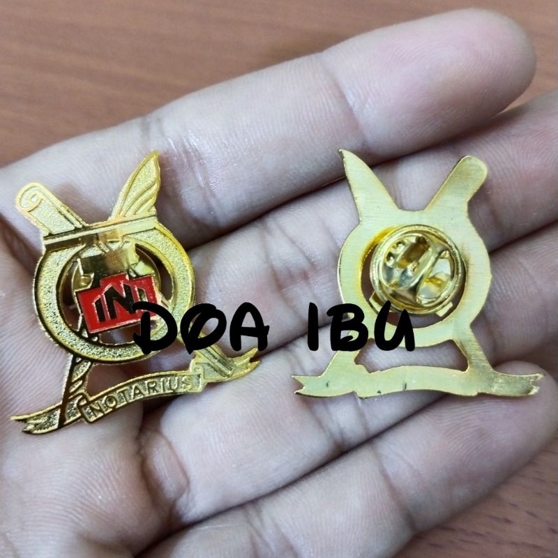 

best seller pin NOTARIS pin logo NOTARIS-paku
