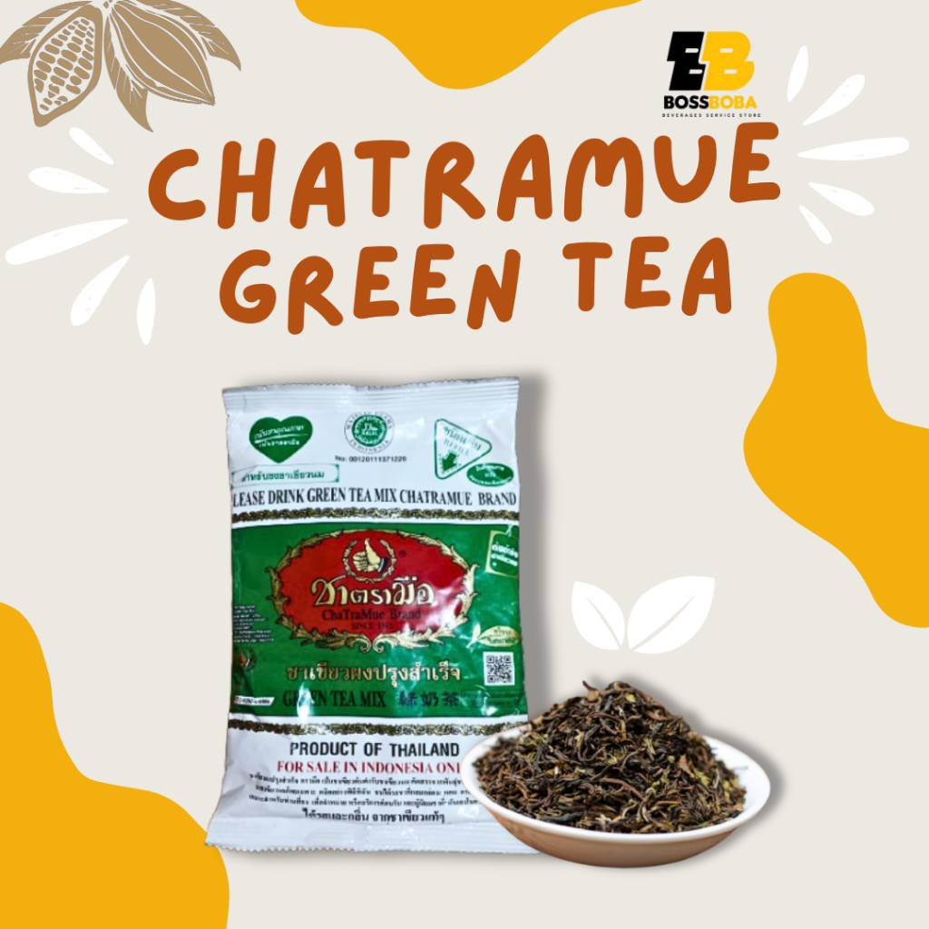 

Green Thai Tea Chatramue Frezzo/Chatramue murah/Bossboba