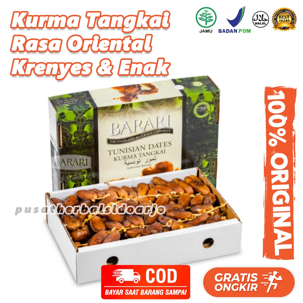 

Kurma Tunisia Tangkai Barari 2 KG Kurma Barari Tunisia Tangkai
