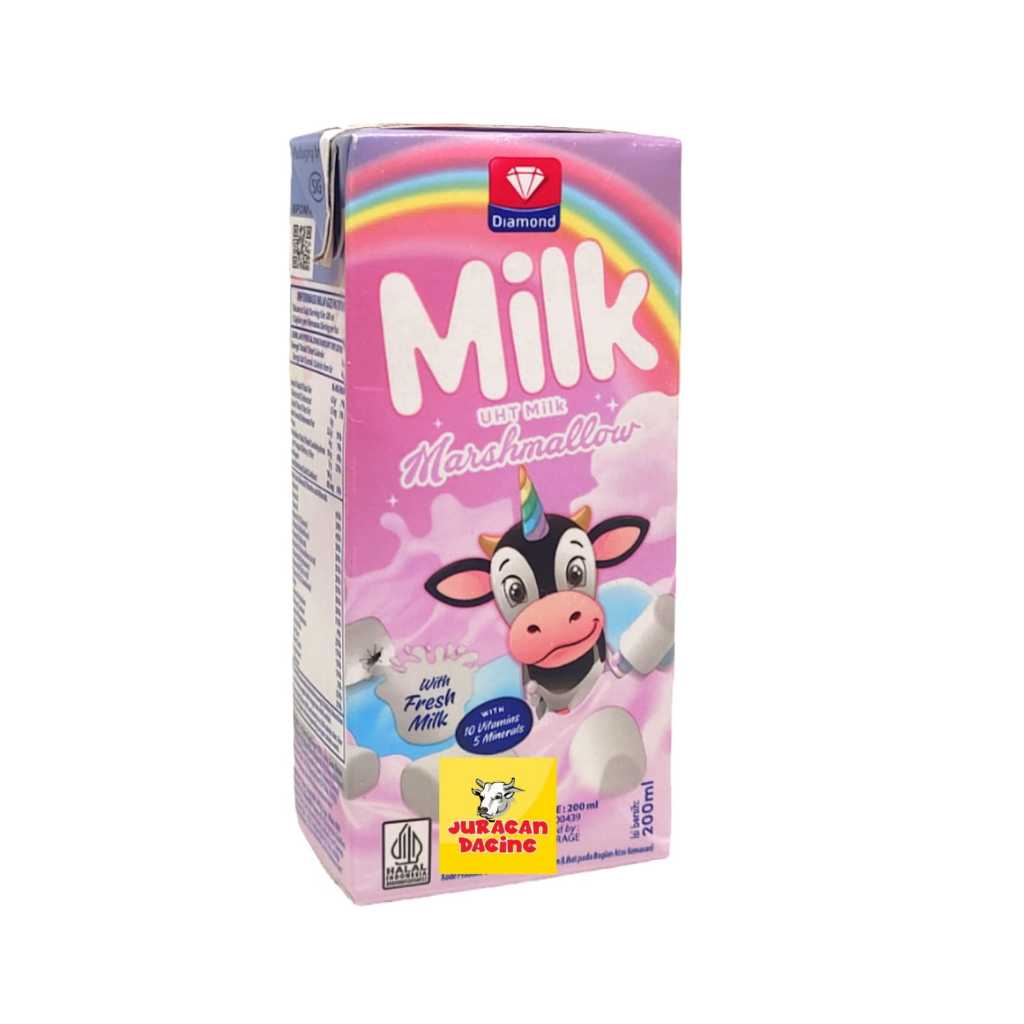 

Diamond Milk Susu UHT Marshmallow 200ml