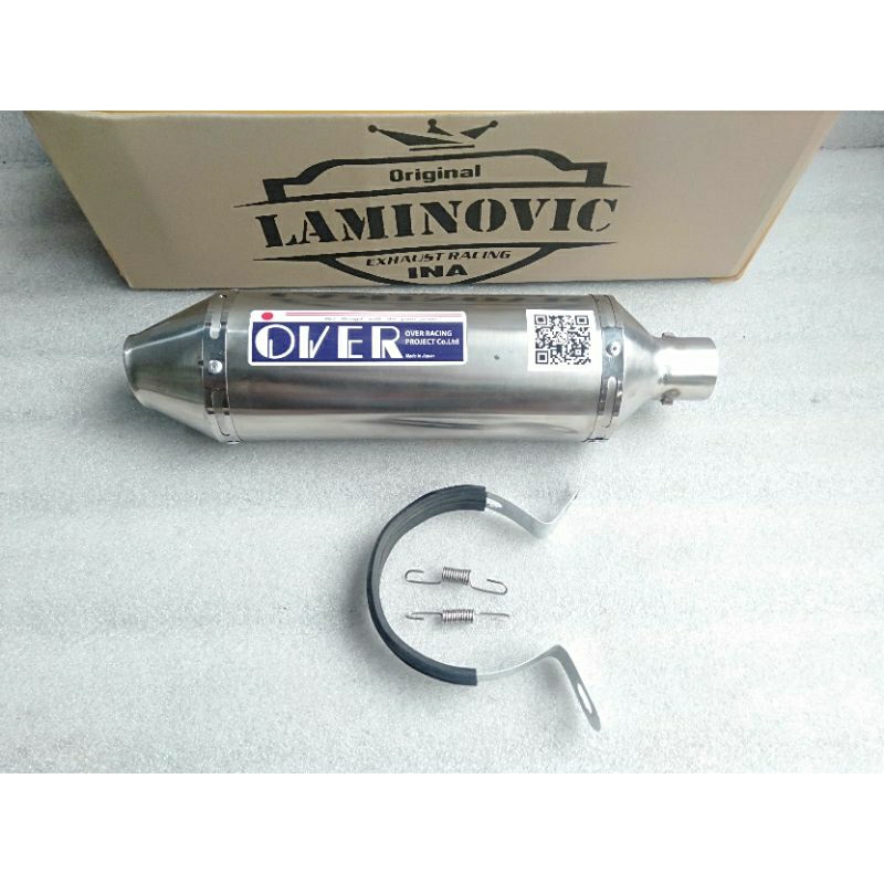 Silincer selencer Knalpot racing OVER CRF 150l KLX 150 BF S D-Tracker L G