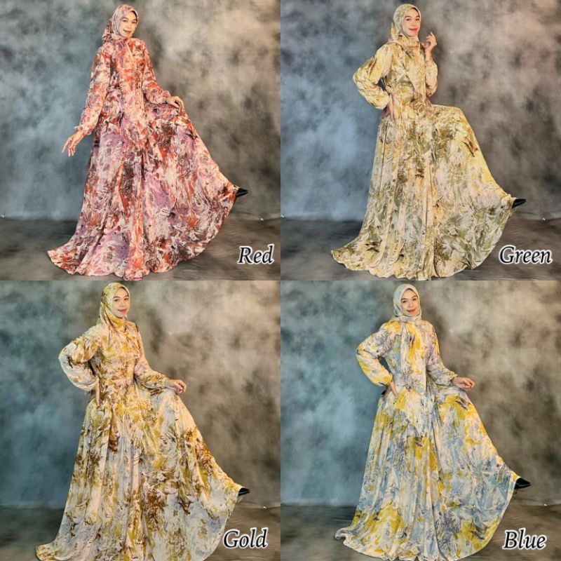 QIARA SET SYARI TERBARU ORI BY Like Exclusive