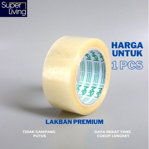 

Lakban Bening Solatip Super Lengket Lakban Premium