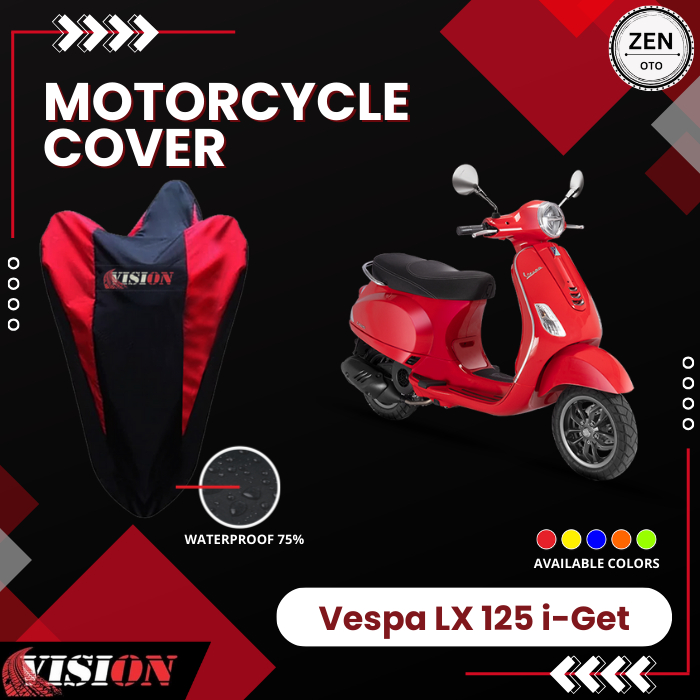 Motorcycle Cover VESPA LX 125 i-GET Vision (Waterproof)