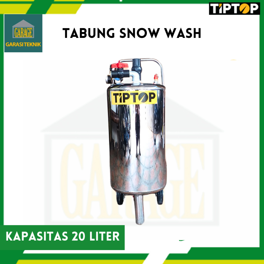 TIP TOP tabung salju Snow Wash Tool / Tabung Snow Wash 20 L