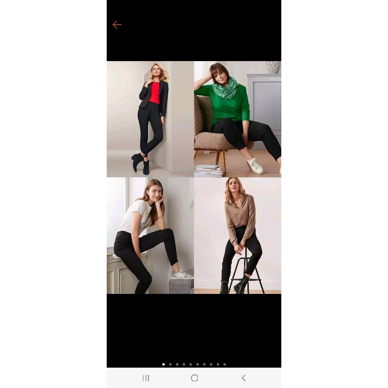 TCHIBO Essentials Stretch Ankle Pants