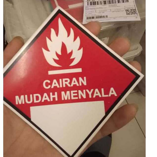 

STICKER CAIRAN MUDAH MENYALA UK 10x10cm